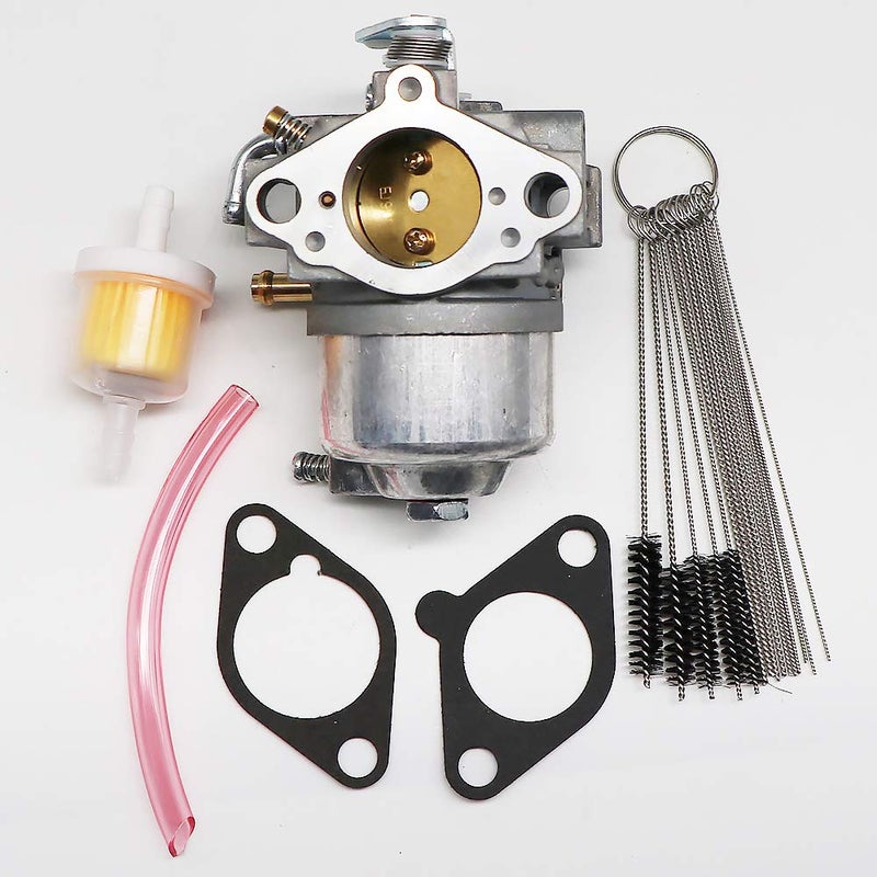 KIPA Carburetor For Mule 2500 2510 2520 1993-2000 Replace OE Part # 15003-2509 With Gaskets Carbon Dirt Jet Cleaner Tool Kit Fuel Filter - Image 4